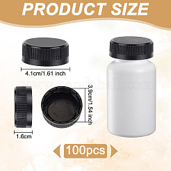ペットボトルキャップ  コラム  ブラック  41x16mm  内径：39mm&nbsp;SIL-WH0045-61B