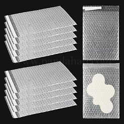 PEフィルムバブルバッグ  粘着式バブルメーラー  長方形  透明  28.5x18.3x0.28cm  バッグ：25.5x18センチメートル&nbsp;ABAG-TAC0035-14C