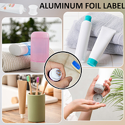 1122Pcs 8 Styles Round Aluminium Foil Stickers Sealing Label&nbsp;DIY-BC0016-83