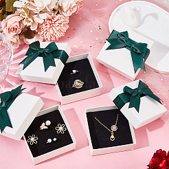 12Pcs Square Cardboard Jewelry Set Box&nbsp;CBOX-NB0001-29B