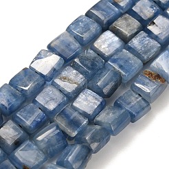 天然石カヤナイトビーズ連売り  正方形  5.5~6.5x6.5x2.5mm  穴：0.7mm  約67個/連  15.94''（40.5センチメートル）&nbsp;G-H335-L01-6mm
