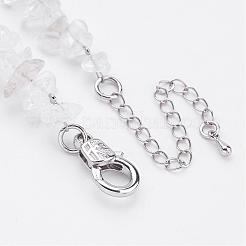 Mixed Gemstone Chakra Necklaces&nbsp;NJEW-JN01713