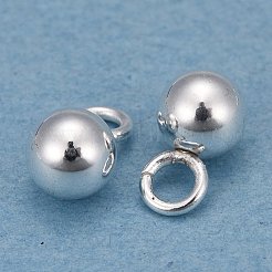 201ステンレススチールペンダントエンドピース  銀  7x4mm  穴：2mm&nbsp;X-STAS-N005-04S