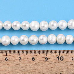 Natural Cultured Freshwater Pearl Beads Strands&nbsp;PEAR-N013-07Q