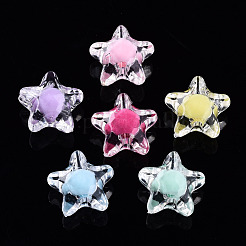 Transparent Acrylic Beads&nbsp;X-TACR-N011-001A-01
