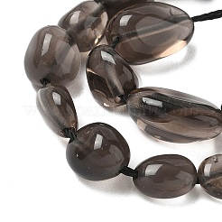 Natural Obsidian Beads Strands&nbsp;G-P497-01A-15