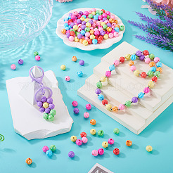 300Pcs Opaque Acrylic Beads&nbsp;SACR-TA0001-71