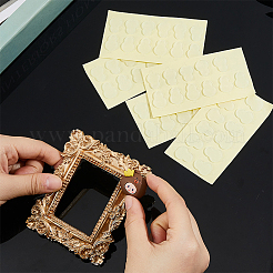 透明シリコン両面テープ  目立たないリムーバブルジェルテープ  透明  99x61x1.5mm  12pcs /シート&nbsp;DIY-WH0504-425B