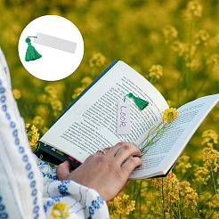 6Pcs Blank Kraft Paper Bookmark&nbsp;AJEW-TADJ0001-31C