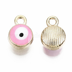 Light Gold Plated Alloy Charms&nbsp;X-ENAM-S117-27D
