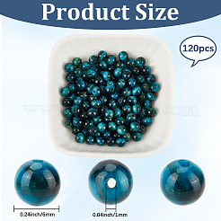 120Pcs Natural Tiger Eye Beads&nbsp;G-PA0001-13A