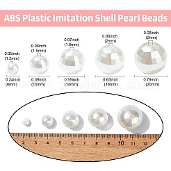 ABS Plastic Imitation Shell Pearl Beads&nbsp;KY-CJ0002-05