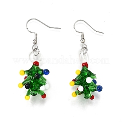 Handmade Lampwork Dangle Earrings&nbsp;EJEW-TA00664