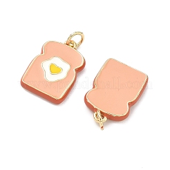 Brass Enamel Pendants&nbsp;KK-G555-18G