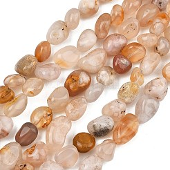 Natural Cherry Blossom Agate Beads Strands&nbsp;GG-C286-A24