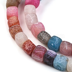 Natural Weathered Agate Beads Strands&nbsp;G-NH0038-01A