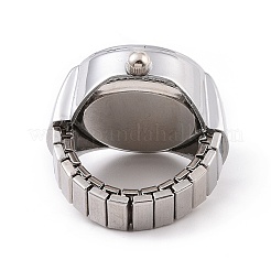 201 Stainless Steel Stretch Watchband Finger Ring Watches&nbsp;LS-WACH-G018-01P-03