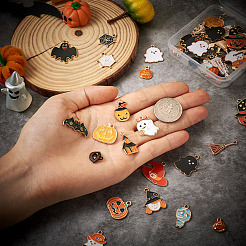 44pcs 22 style Alloy Enamel Pendants&nbsp;ENAM-MP0001-07
