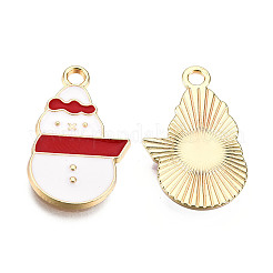 Alloy Enamel Pendants&nbsp;X-ENAM-T009-27