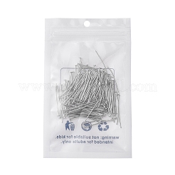 鉄平頭ピン  カドミウムフリー＆鉛フリー  プラチナ  21ゲージ  30x0.7mm  ヘッド：2mm&nbsp;IFIN-FS0001-30E