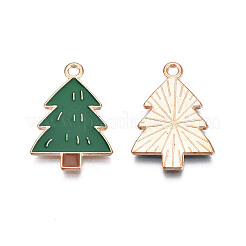 Christmas Style Alloy Enamel Pendants&nbsp;X-ENAM-Q442-66