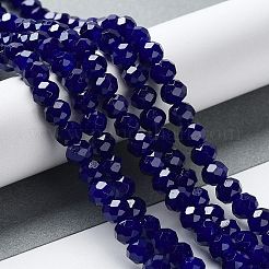 Baking Paint Imitation Jade Glass Bead Strands&nbsp;X-DGLA-A034-J6MM-A33
