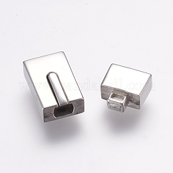 Tarnish Resistant 304 Stainless Steel Bayonet Clasps&nbsp;STAS-E144-120P