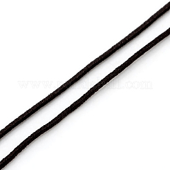 ストレッチブレスレット作りにラウンド弾性コード  ヘッドバンドイパーツ  ブラック  0.6mm  約32.8ヤード（30m）/箱&nbsp;EW-M001-0.6mm-01B