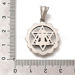 304 Stainless Steel Pendants&nbsp;STAS-Z110-28AS