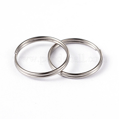 Tarnish Resistant 304 Stainless Steel Split Rings&nbsp;STAS-G130-40P