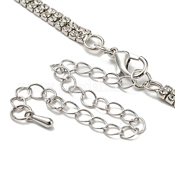 Crystal Rhinestone Choker Necklaces&nbsp;LS-NJEW-L176-04P