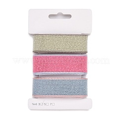 9 Yards 3 Styles Polyester Ribbon&nbsp;SRIB-A014-K03