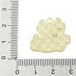 合金エナメルチャーム  クリスマステーマ  ゴールドカラー  鹿  21x23x1.3mm  穴：2mm&nbsp;ENAM-C033-01C-G