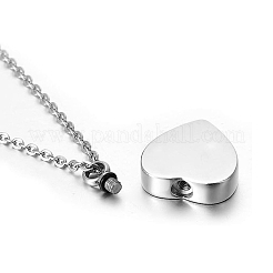 Non-Tarnish Stainless Steel Pendant Necklaces&nbsp;PW-WG68490-01