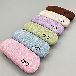 1Pc Oval Polyester Eyeglass Cases&nbsp;AJEW-CN0007-32E