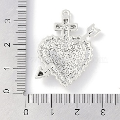 Rack Plating Alloy Enamel Pendants&nbsp;PALLOY-F018-34AS-02