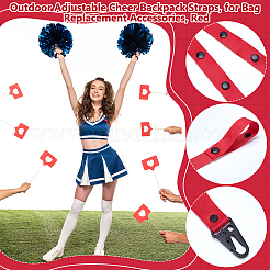 3Pcs Polyester & Plastic Cheer Pom Holder&nbsp;FIND-UN0010-42A