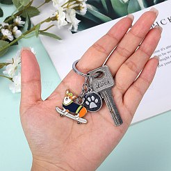 Alloy Enamel Keychains&nbsp;KEYC-SW00007-02