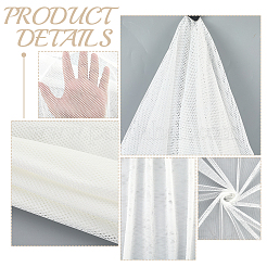 Polyester Elastic Eyelet Fabric&nbsp;AJEW-WH20006-273B