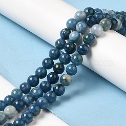 Natural Dyed White Jade Beads Strands&nbsp;G-M402-C03