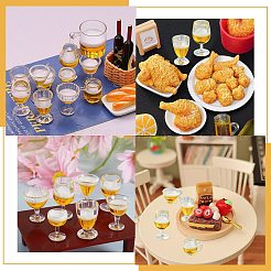 50Pcs Acrylic Wine Bottle Miniature Ornaments&nbsp;DIY-CJ0003-42