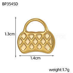 304 Stainless Steel Pendants&nbsp;STAS-OY006-11G