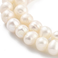Natural Cultured Freshwater Pearl Beads Strands&nbsp;PEAR-C003-17C