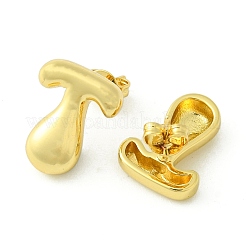Rack Plating Brass Earrings&nbsp;EJEW-S222-01G-T