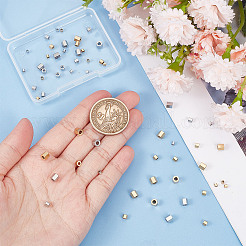 60Pcs 6 Styles 304 Stainless Steel Spacer Beads&nbsp;STAS-GO0001-18