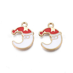 Rack Plating Alloy Enamel Pendants&nbsp;ENAM-N055-121