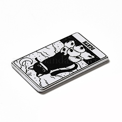 Tarot Theme Printed Acrylic Pendants&nbsp;MACR-G061-04E