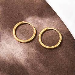 925 Sterling Silver Hoop Earrings&nbsp;STER-B008-01B-G