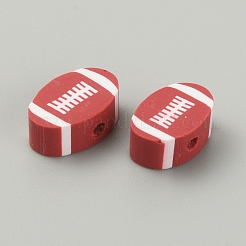 Handmade Polymer Clay Beads&nbsp;CLAY-WH0005-04E