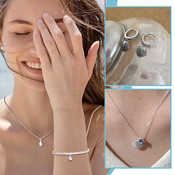5Pcs Sterling Silver Rhinestone Settings&nbsp;STER-PH0005-13